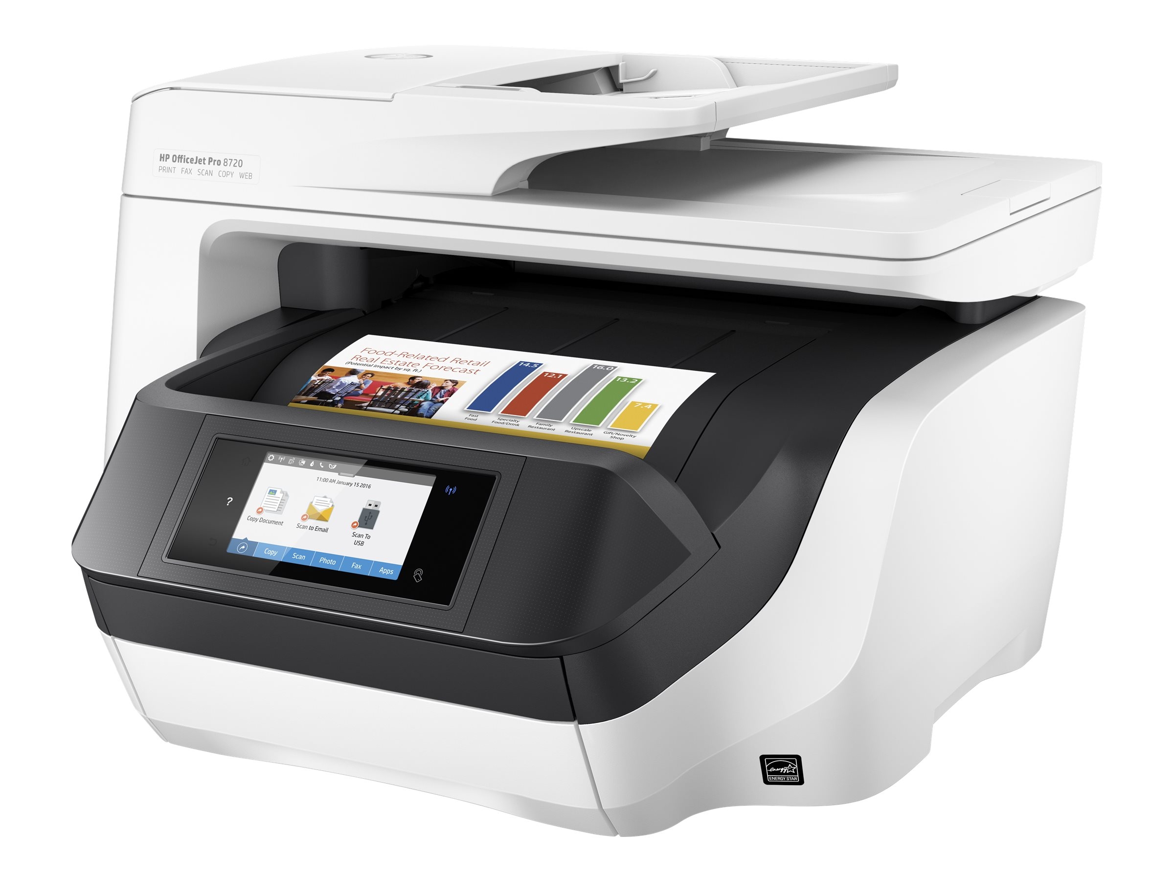 Hp Officejet pro 8720 All-in-One : Cartouche d'encre Origine
