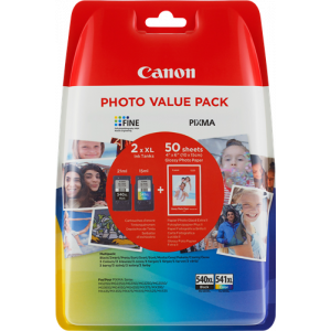 Origine Canon PG-540XL CL-541XL Photo Value Pack 