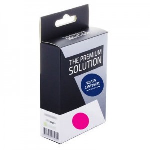 Cartouche d'encre compatible Brother LC1100M / LC980M Magenta