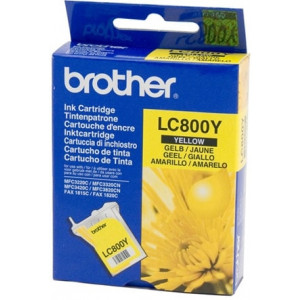 Cartouche encre Brother LC-800Y	Jaune