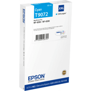 Epson  T9072 Cyan – Cartouche d'encre origine