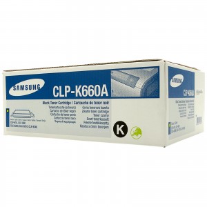 Cartouche laser samsung CLP-K660A Noire