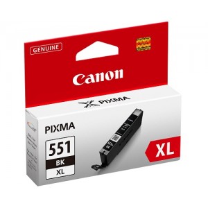 Cartouche encre Canon CLI-551BK XL noire