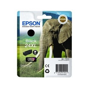Cartouche encre Epson Noire 24XL elephant