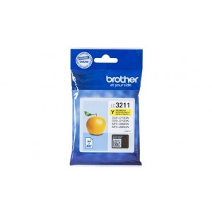 Cartouche encre Brother LC3211 Jaune