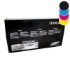 Pack de 4 Tambours Lexmark C734X24G noire et couleur 